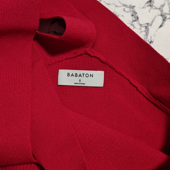 Aritzia Wilfred Sculpt Knit Criss Cross Tank - Lillooet - Size S - Picture 4 of 5